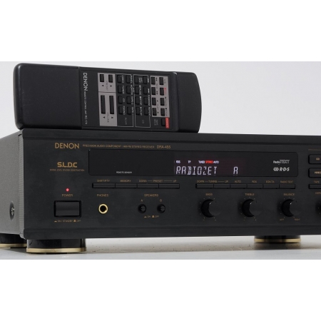 DENON DRA-455 FIRMOWY AMPLITUNER STEREO RDS PILOT !