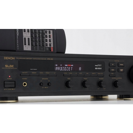 DENON DRA-455 FIRMOWY AMPLITUNER STEREO RDS PILOT !