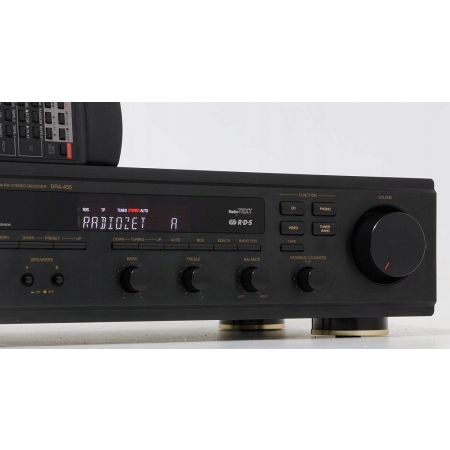 DENON DRA-455 FIRMOWY AMPLITUNER STEREO RDS PILOT !