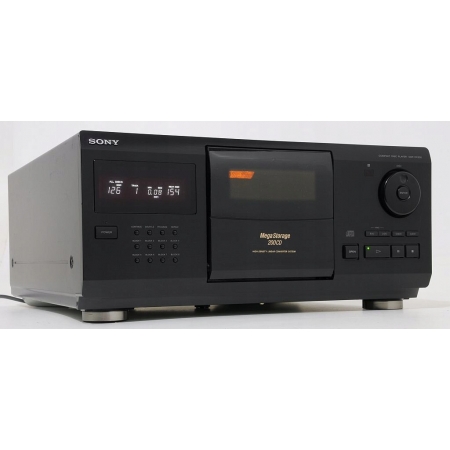 SONY CDP-CX200 FIRMOWY ODTWARZACZ CD (R) NA 200 PŁYT !