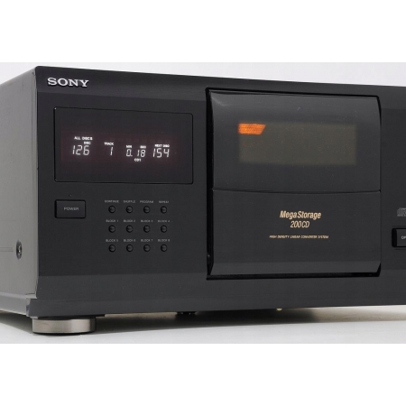 SONY CDP-CX200 FIRMOWY ODTWARZACZ CD (R) NA 200 PŁYT !