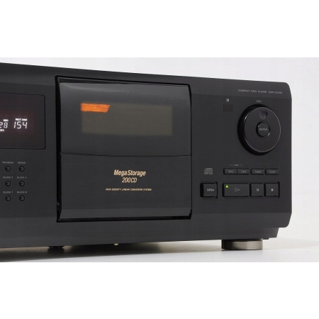 SONY CDP-CX200 FIRMOWY ODTWARZACZ CD (R) NA 200 PŁYT !