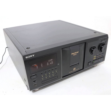 SONY CDP-CX350 ODTWARZACZ CD ZMIENIARKA NA 300 PŁYT - USZKODZONA !