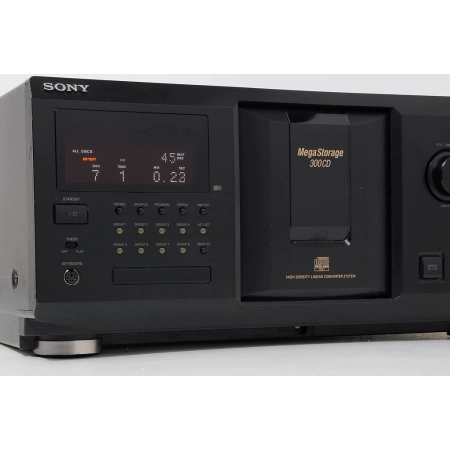 SONY CDP-CX350 ODTWARZACZ CD ZMIENIARKA NA 300 PŁYT - USZKODZONA !