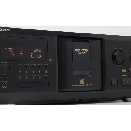 SONY CDP-CX350 ODTWARZACZ CD ZMIENIARKA NA 300 PŁYT - USZKODZONA !